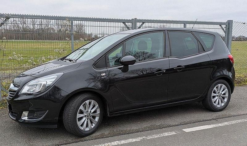 Gebraucht Opel Meriva Active 120 PS (88 kW) 2017 Schwarz Van / Kleinbus