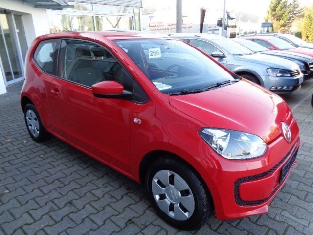 Gebraucht VW up! move up! 60 PS (44 kW) 2013 Rot Kleinwagen