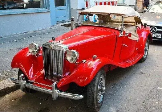 Gebraucht MG TD 57 PS (41 kW) 1952 Rot Cabrio