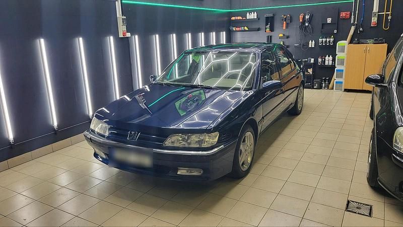 Blau Gebraucht 1995 Peugeot 605 Limousine | 4.700 € - Bild 1/4