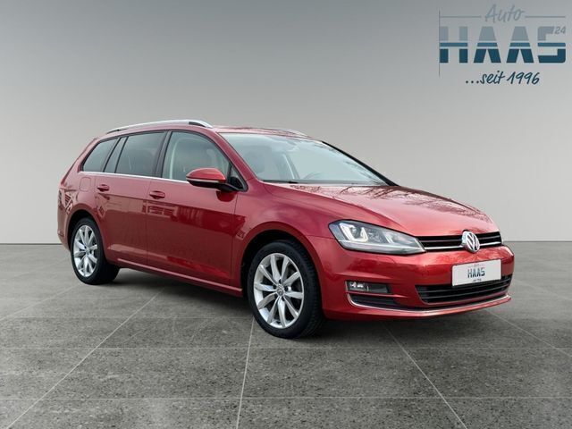 Rot Gebraucht 2015 VW Golf VII Highline Kombi | 15.490 € (Etwas zu teuer) - Bild 1/4