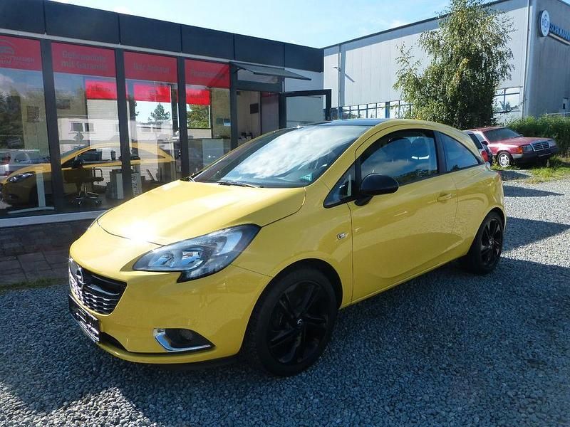 Gelb Gebraucht 2015 Opel Corsa Color Edition Kleinwagen | 6.950 € (Fairer Preis) - Bild 1/4