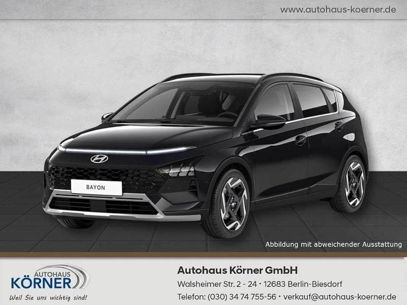 Schwarz Gebraucht 2024 Hyundai Bayon Trend SUV | 22.495 € (Fairer Preis) - Bild 1/3