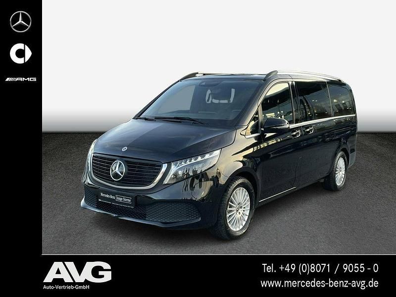 Schwarz Gebraucht 2024 Mercedes EQV300 Avantgarde Limousine | 49.850 € (Guter Preis) - Bild 1/4