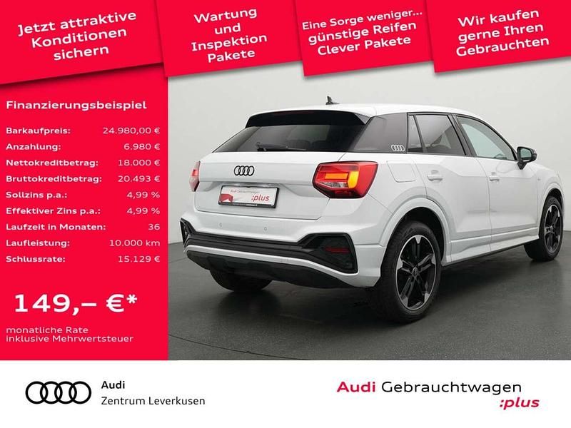 Gebraucht Audi Q2 S-Line 116 PS (85 kW) 2024 Weiss SUV