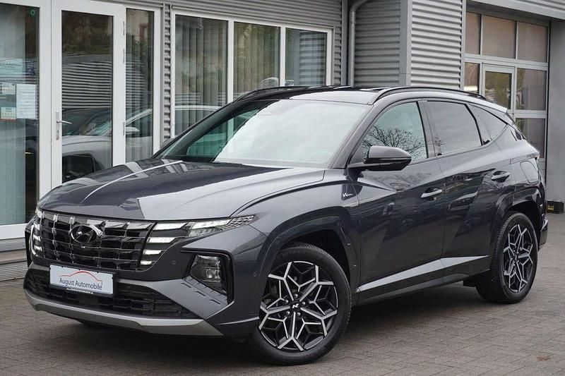 Grau Gebraucht 2021 Hyundai Tucson N Line SUV | 28.333 € (Fairer Preis) - Bild 1/3