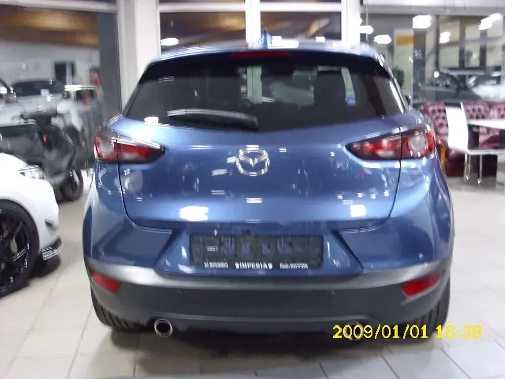 Gebraucht Mazda CX-3 Sports-Line 116 PS (85 kW) 2019 Blau SUV