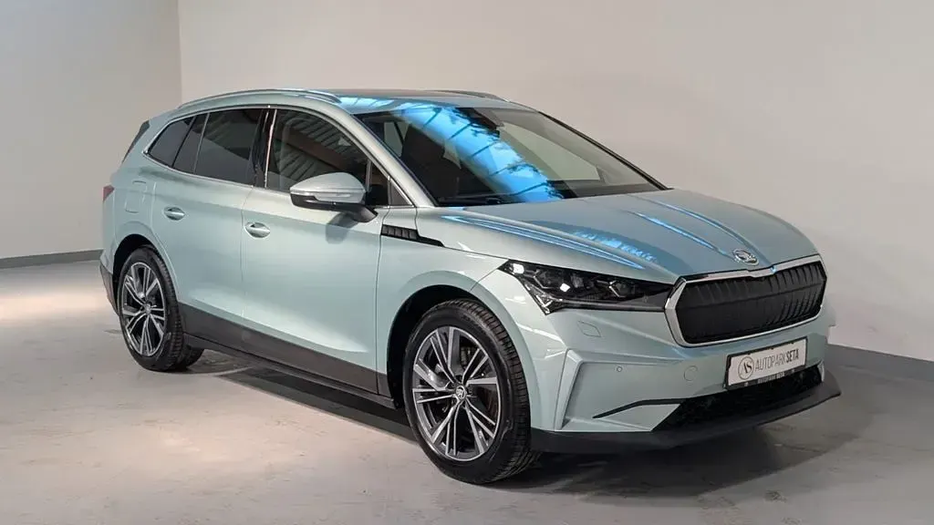 Gebraucht Skoda Enyaq iV ecoSuite 150 kW (204 PS) 2023 Silber SUV