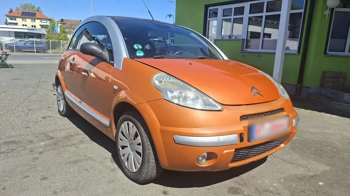Gebraucht Citroën C3 109 PS (80 kW) 2005 Orange Cabrio