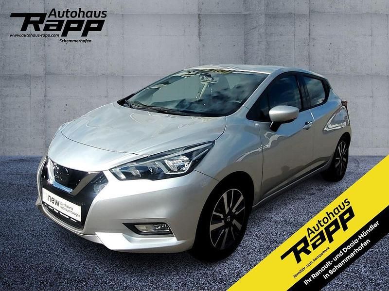Schwarz Gebraucht 2019 Nissan Micra Kleinwagen | 11.970 € (Etwas zu teuer) - Bild 1/4