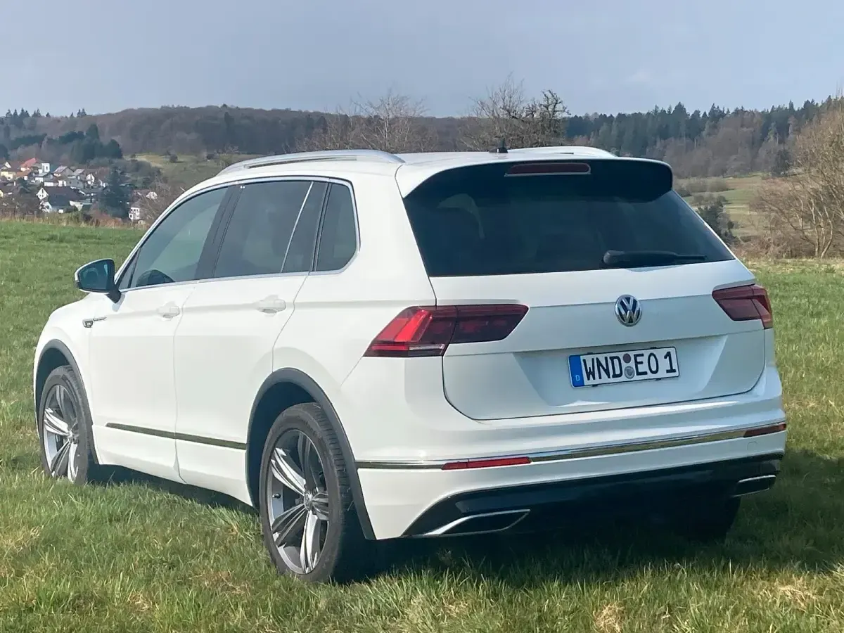 Gebraucht VW Tiguan R 239 PS (175 kW) 2016 Weiß SUV