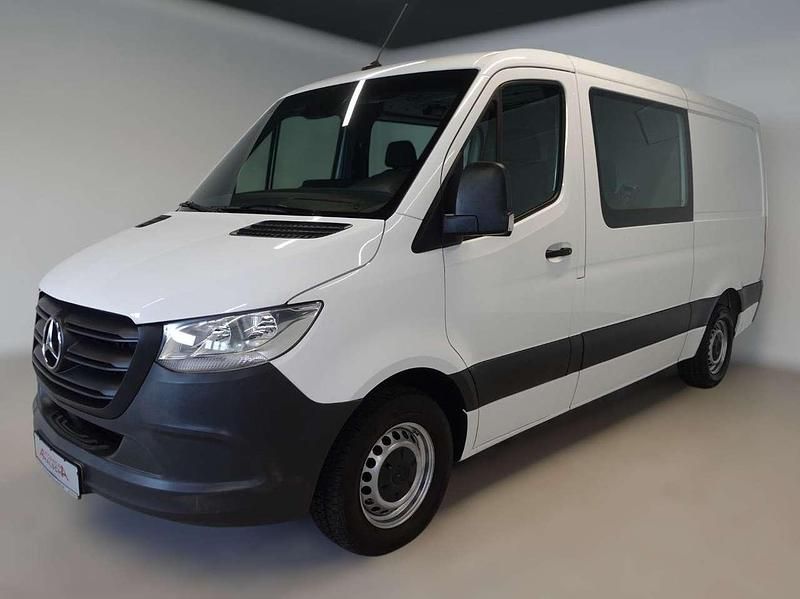 Arktikweiss Gebraucht 2021 Mercedes Sprinter Van | 28.490 € (Fairer Preis) - Bild 1/4