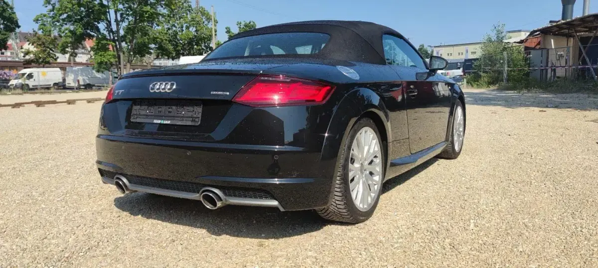 Gebraucht Audi TT Roadster S-Line 230 PS (169 kW) 2015 Schwarz Cabrio