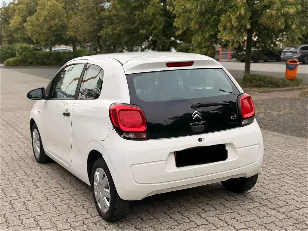 Gebraucht Citroën C1 Feel 69 PS (50 kW) 2015 Weiß Kleinwagen