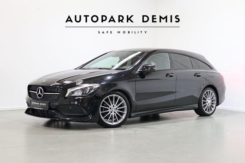 Schwarz Gebraucht 2019 Mercedes CLA200 AMG line Kombi | 17.990 € (Guter Preis) - Bild 1/4