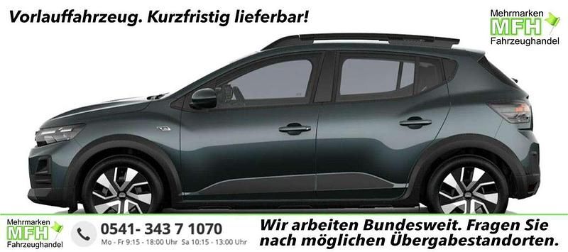 Neu Dacia Sandero Expression 110 PS (80 kW) 2026 Zedergrün SUV