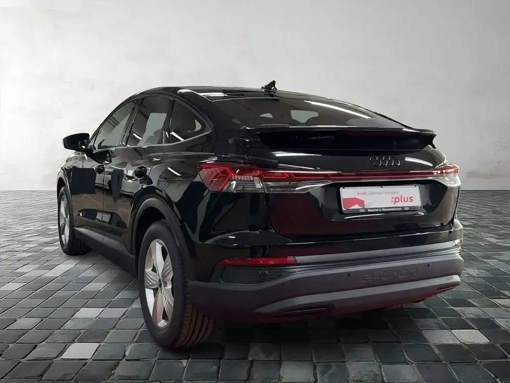Używany Audi Q4 e-tron 125 kW (170 KM) 2023 Czarny SUV
