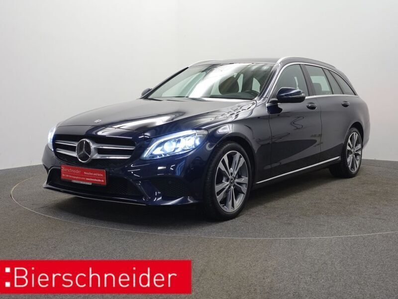 Blau Gebraucht 2019 Mercedes C220 Kombi | 24.950 € (Fairer Preis) - Bild 1/4