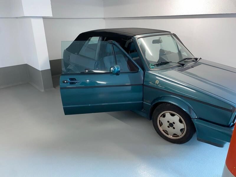 Grün Gebraucht 1990 VW Golf Cabriolet Cabrio | 12.000 € - Bild 1/4