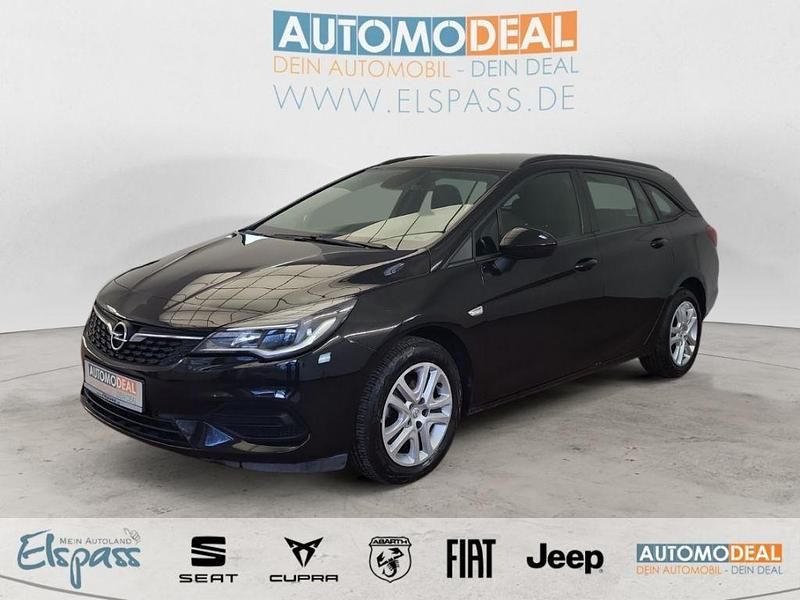 Gebraucht Opel Astra Selection 110 PS (80 kW) 2021 Schwarz Kombi