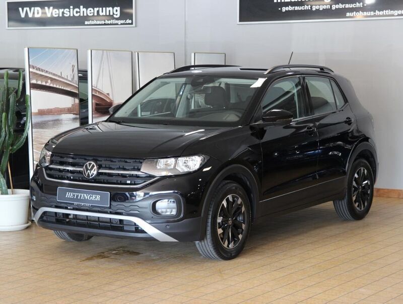 Schwarz Gebraucht 2021 VW T-Cross Beats SUV | 19.900 € (Fairer Preis) - Bild 1/4