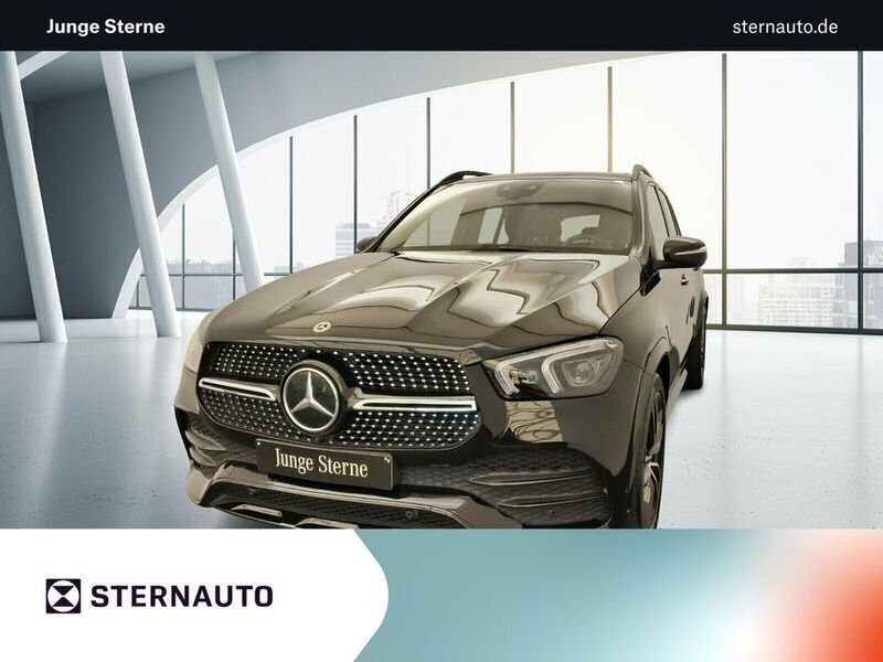 Lack obsidianschwarz Gebraucht 2023 Mercedes GLE350e AMG SUV | 73.780 € (Fairer Preis) - Bild 1/4