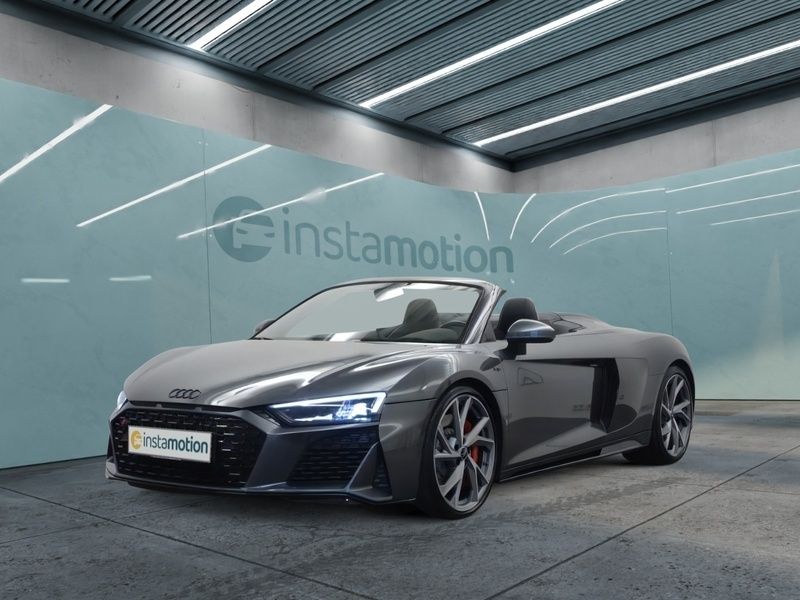 Grau Gebraucht 2022 Audi R8 Spyder Ambiente Cabrio | 131.100 € (Etwas zu teuer) - Bild 1/4