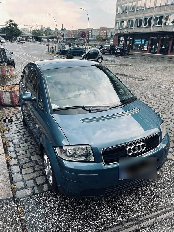 Blau Gebraucht 2003 Audi A2 Kleinwagen | 2.500 € (Guter Preis) - Bild 1/4