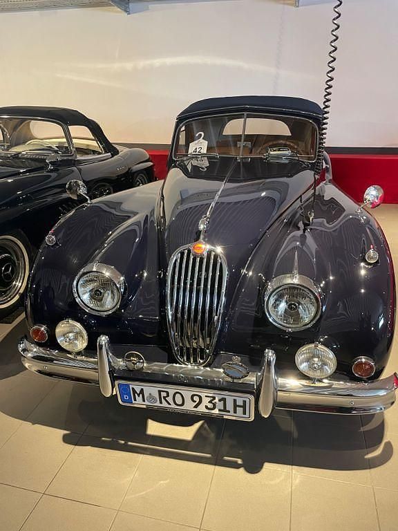 Gebraucht Jaguar XK 213 PS (156 kW) 1955 Blau Cabrio
