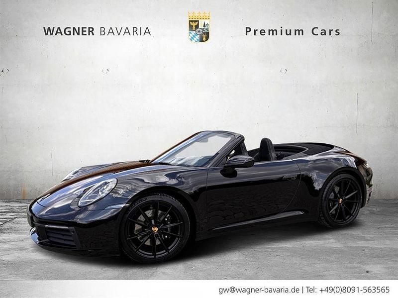 Schwarz Neu 2024 Porsche 911 Carrera 4S Cabriolet Cabrio | 171.800 € (Fairer Preis) - Bild 1/4