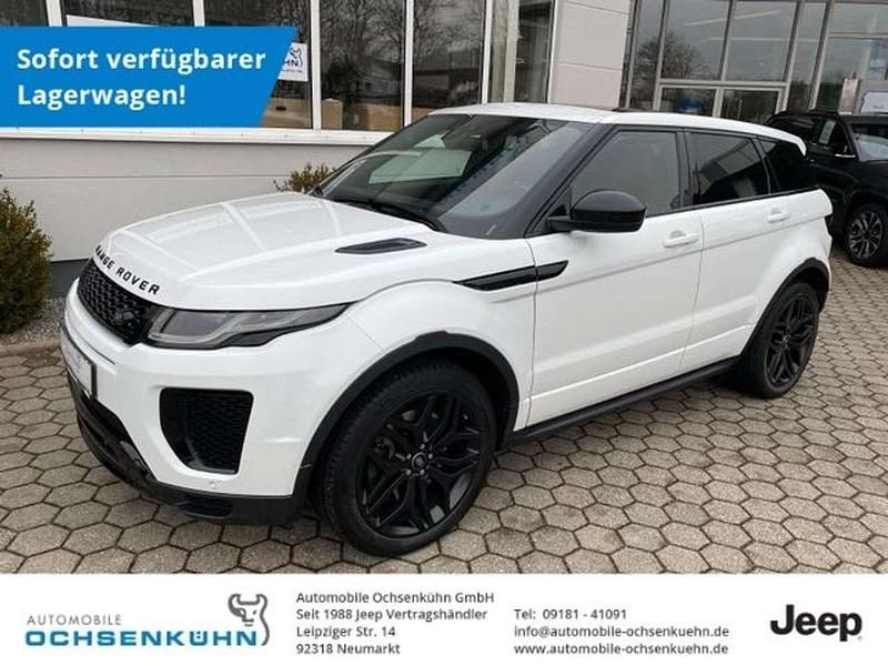 Weiß Gebraucht 2018 Land Rover Range Rover evoque HSE Dynamic SUV | 28.990 € (Teuer) - Bild 1/4