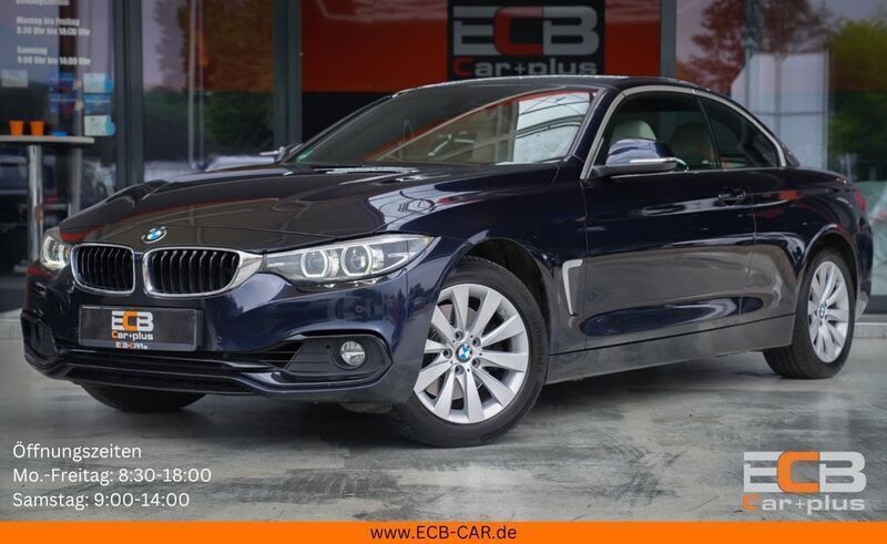 Imperialblau brillanteffekt me Gebraucht 2017 BMW 430 Cabriolet Sport Line Cabrio | 24.890 € (Fairer Preis) - Bild 1/4