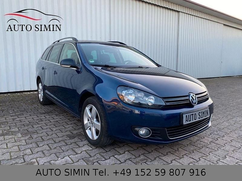 Gebraucht VW Golf VI Style 86 PS (63 kW) 2011 Blau Kleinwagen