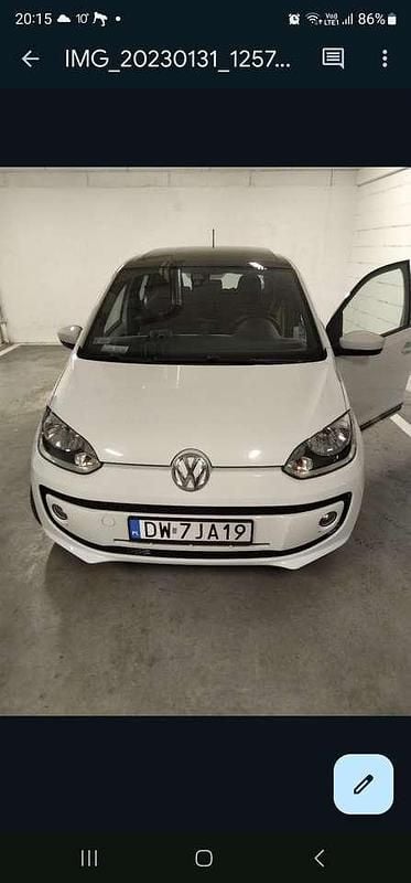 Gebraucht VW up! 68 PS (50 kW) 2015 Weiß Kleinwagen