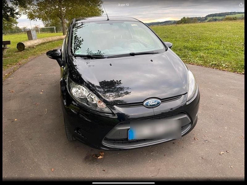 Gebraucht Ford Fiesta 60 PS (44 kW) 2009 Schwarz Kleinwagen