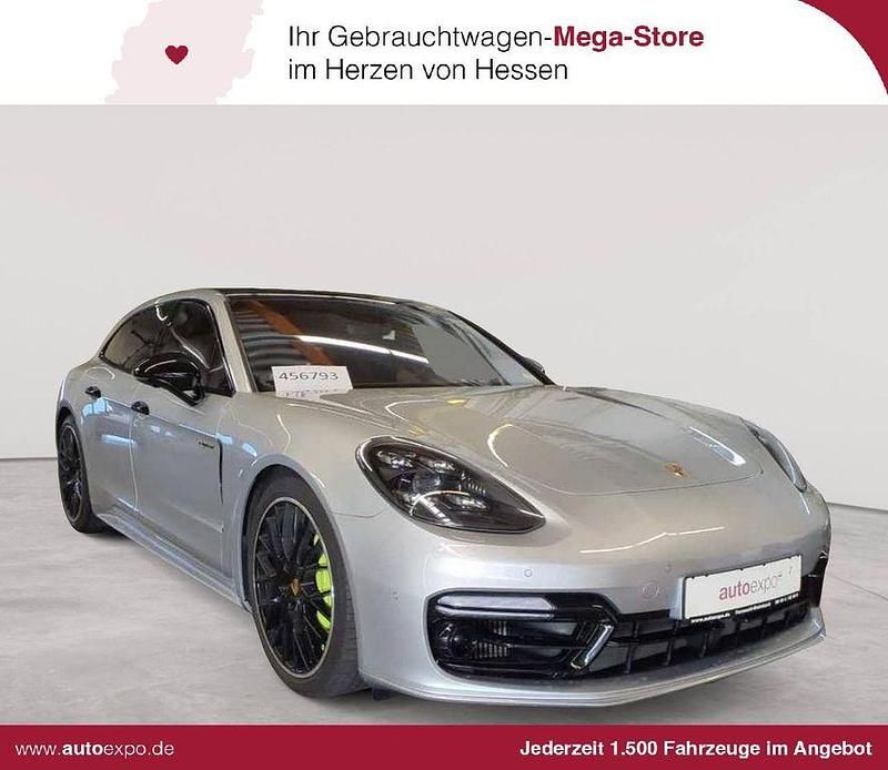 Silber Gebraucht 2018 Porsche Panamera Turbo S Sport Turismo Limousine | 59.979 € - Bild 1/4