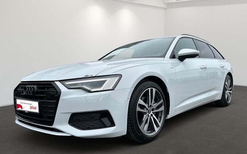 Gebraucht Audi A6 Ambiente 204 PS (150 kW) 2022 Gletscherweiß metallic Kombi