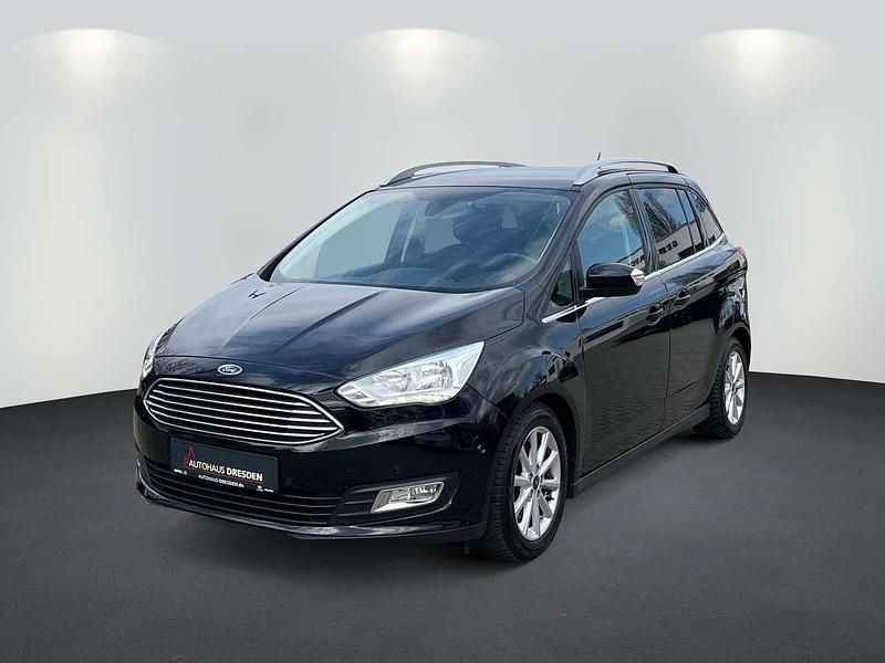 Gebraucht Ford C-MAX Titanium 125 PS (91 kW) 2015 Pantherschwarz metallic Van / Kleinbus