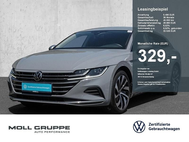 Mondsteingrau Gebraucht 2022 VW Arteon Elegance Kombi | 27.180 € (Superpreis) - Bild 1/4