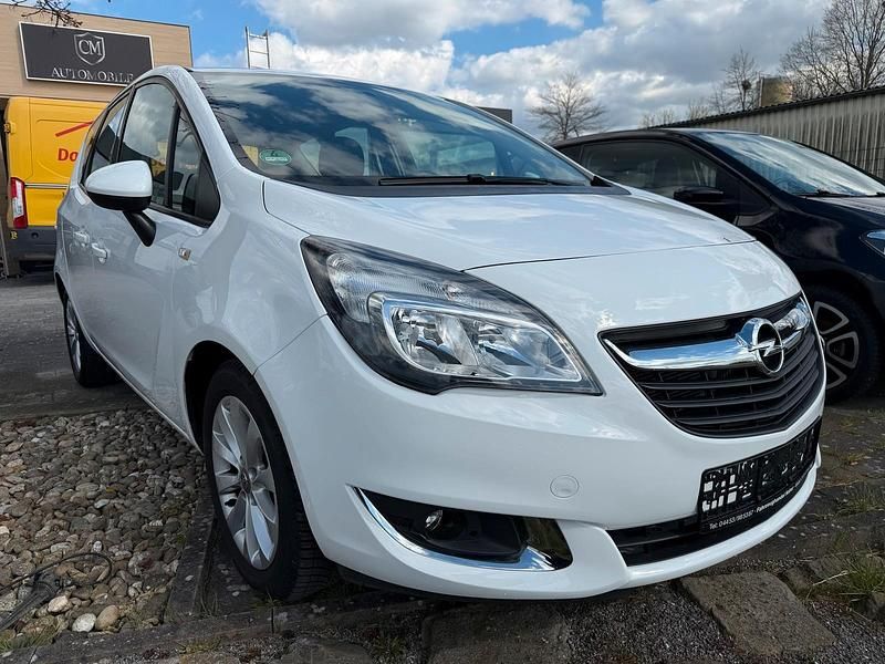 Gebraucht Opel Meriva 120 PS (88 kW) 2014 Weiß Van / Kleinbus