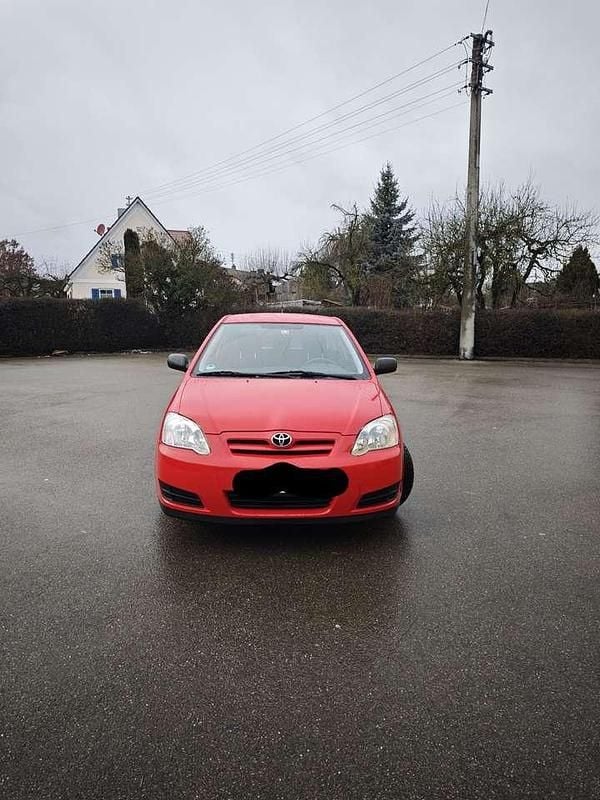 Gebraucht Toyota Corolla 97 PS (71 kW) 2005 Rot Limousine