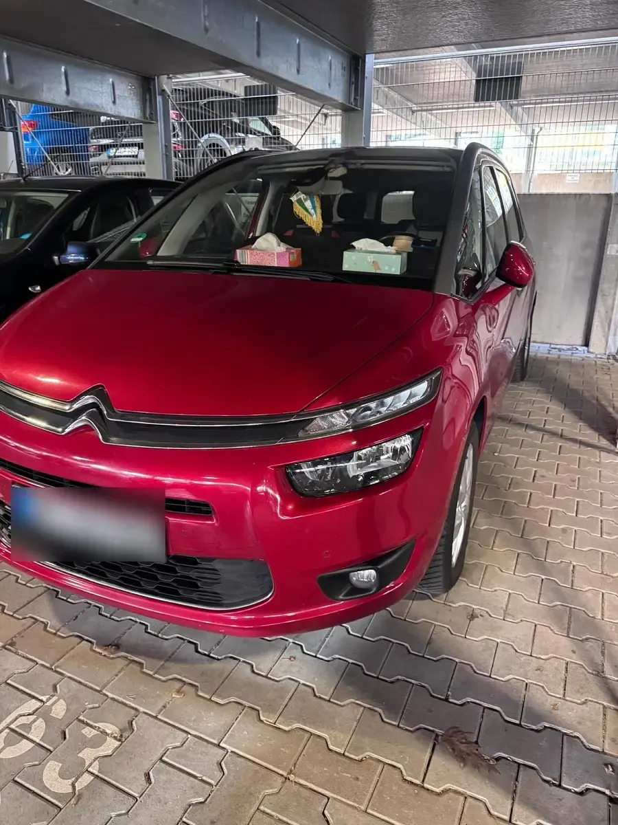 Gebraucht Citroën Grand C4 Picasso 120 PS (88 kW) 2015 Rot Van / Kleinbus