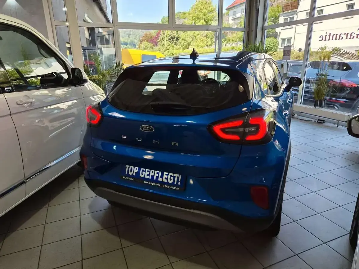 Gebraucht Ford Puma Titanium 125 PS (91 kW) 2021 Blau SUV