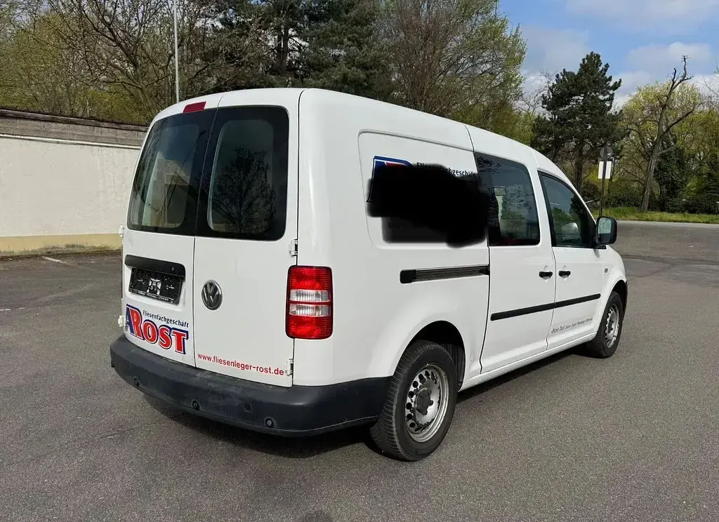 Gebraucht VW Caddy 102 PS (75 kW) 2012 Weiß Van / Kleinbus