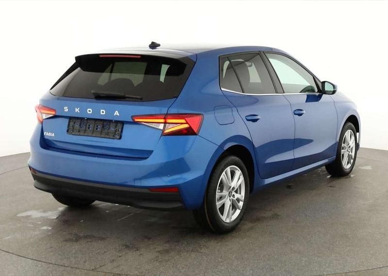 Neu Skoda Fabia Selection 116 PS (85 kW) 2025 Race blau metallic Kleinwagen