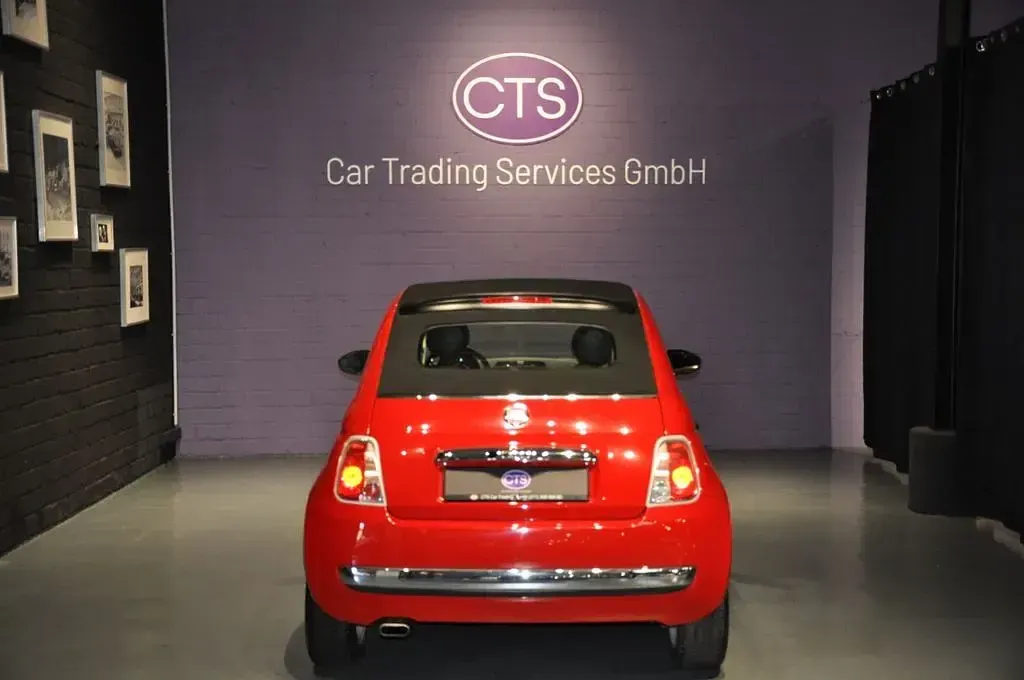 Gebraucht Fiat 500C 86 PS (63 kW) 2013 Rosso corsa/sfrontato/argilla/ Cabrio