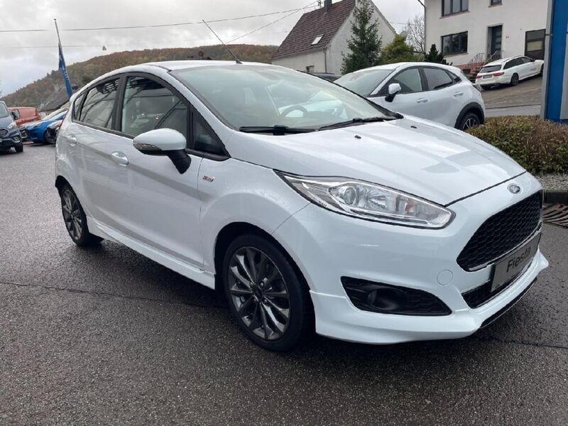 Gebraucht Ford Fiesta ST-Line 101 PS (74 kW) 2017 Frostweiß Kleinwagen