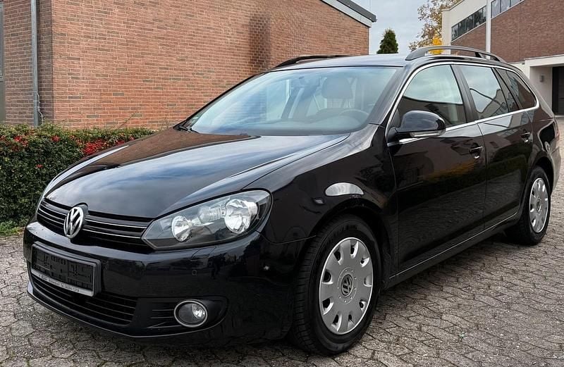 Gebraucht VW Golf VI 122 PS (89 kW) 2010 Schwarz Kleinwagen