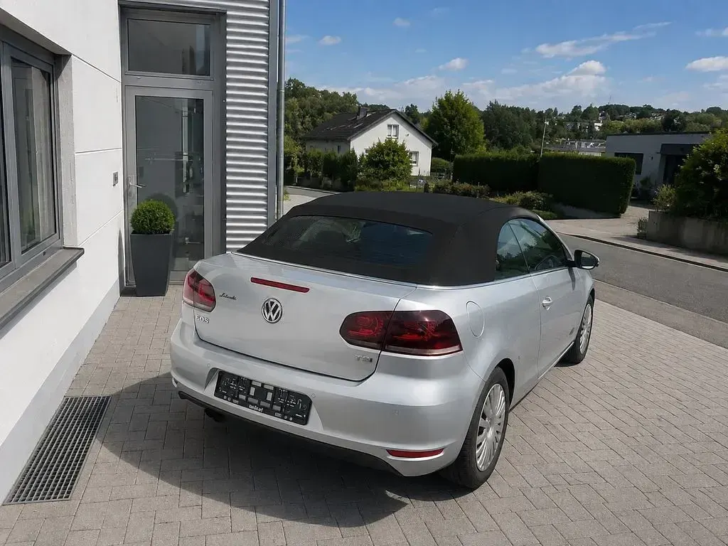 Gebraucht VW Golf Cabriolet 122 PS (89 kW) 2012 Silber Cabrio