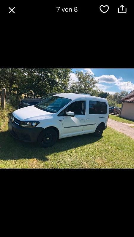 Gebraucht VW Caddy 102 PS (75 kW) 2017 Weiß Van / Kleinbus